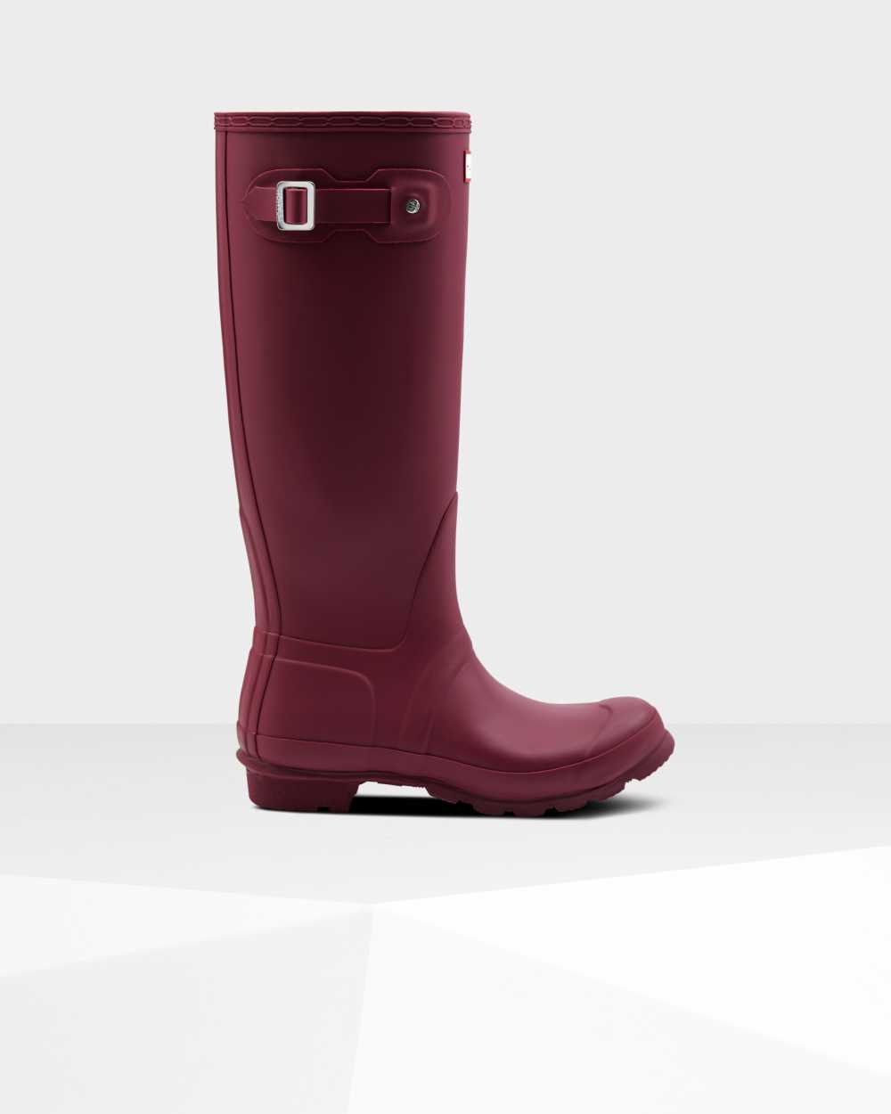 Hunter Women's Original Tall Wellington Boots Red,ZFIG96875